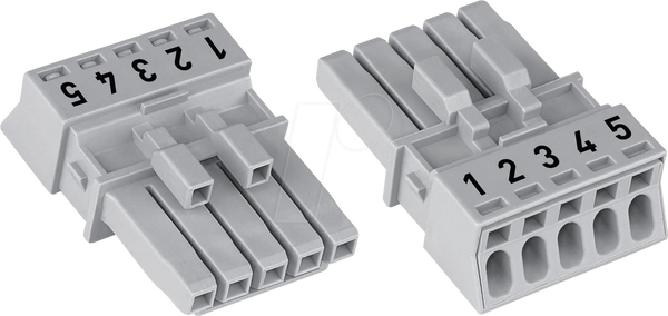 Розетка WINSTA® MINI, 5-контактна
