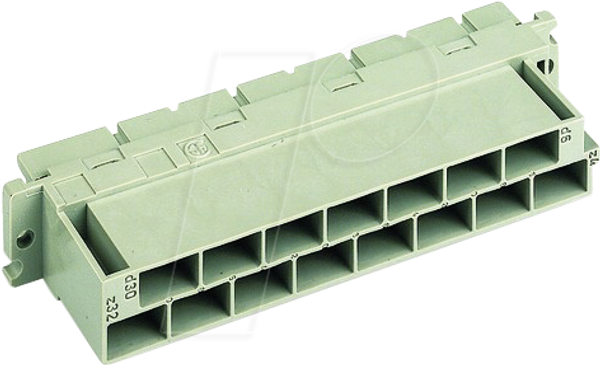 Роз'єм H15, прямий, 15-контактний