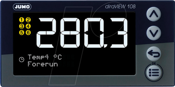 Цифровий індикатор, JUMO diraVIEW 108 (Q)