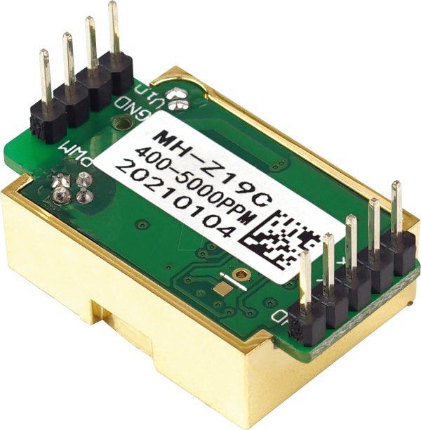 Инфракрасный датчик CO2, MH-Z19C, штыревой заголовок RM 2.54