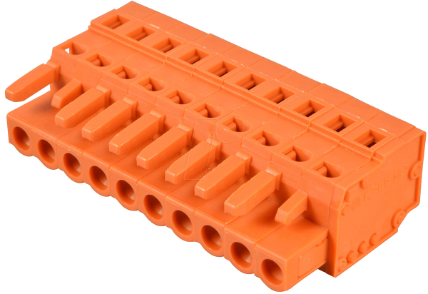 Пружинна планка CAGE CLAMP, Midi, RM 5.08, 10-контактна