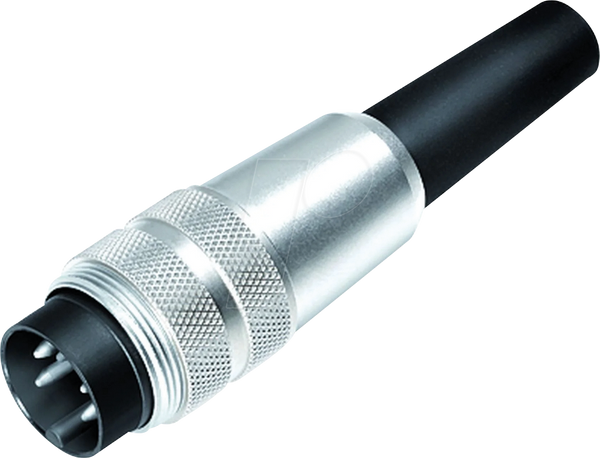 Кабельный разъем M16, серия 680, 2-контактный, неэкранированный, для пайки, степень защиты IP40.