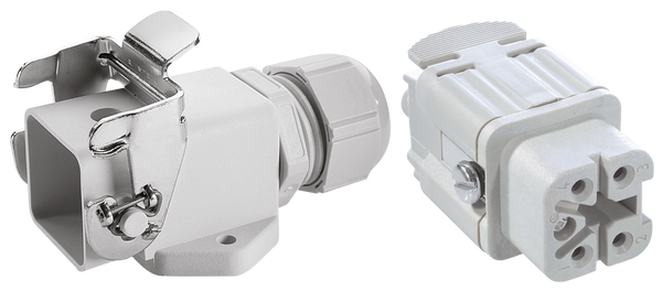 EPIC® H-A 4 - 4+PE - з'єднувач, AGSV, M20