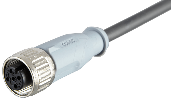 Кабельна муфта SAL M12 x 1, 4-контактна, 5 м, кабельна муфта