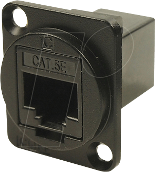 Адаптер RJ45 для монтажа на переднюю панель, Cat.5e, серия FT
