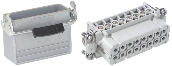 EPIC® H-A 16 — 16+PE — розетка, TBF-LB, M20