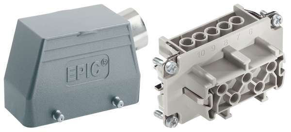 EPIC® H-BE 10 — 10+PE — роз'єм, TS, M25