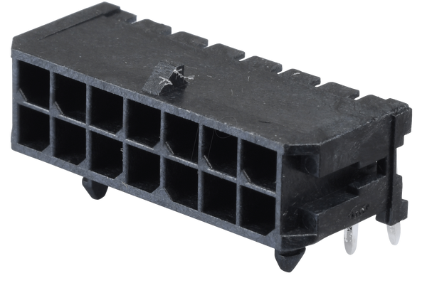 Роз'єм Molex - Micro-Fit - 2 x 7-контактний - роз'єм