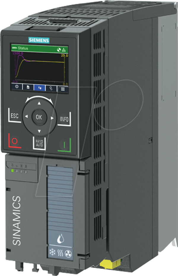Перетворювач частоти SINAMICS G120X, 0,75 кВт, 2,2 А