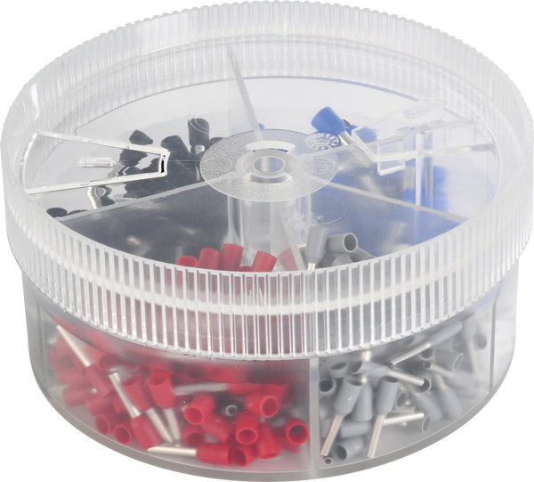 Асортимент ізольованих наконечників 0,5 - 2,5 мм²