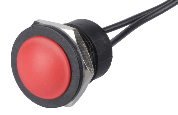 Кнопка IA 16 мм - плоский профіль, NO, rt, 2 A 24 V DC