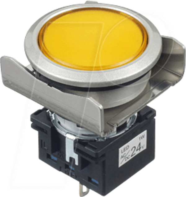 LB-16мм, PBI, круглий, DPDT, mtr, металевий, 24V AC/DC, yw