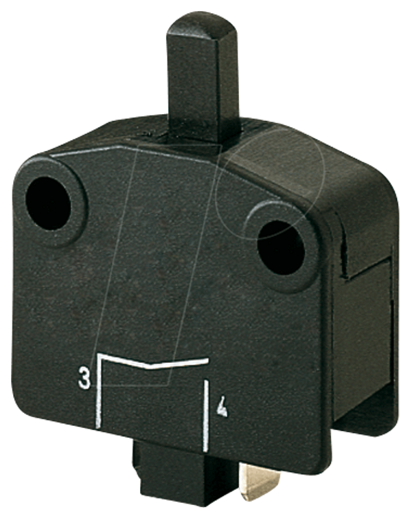 вимикач перекидний, NO, 16 A-400 V AC, Faston, 16 A-400 V AC, Faston
