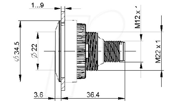 RAMO 30 T - Кнопка FLEXLAB