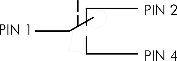 Клавішний вимикач - 1 Ö + 1 S, сталь