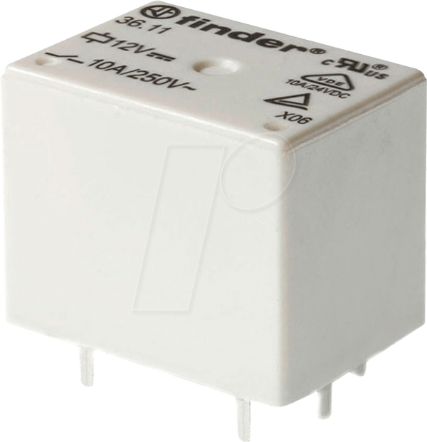 Реле PCB, 1 CO, 10 A, 48 V DC