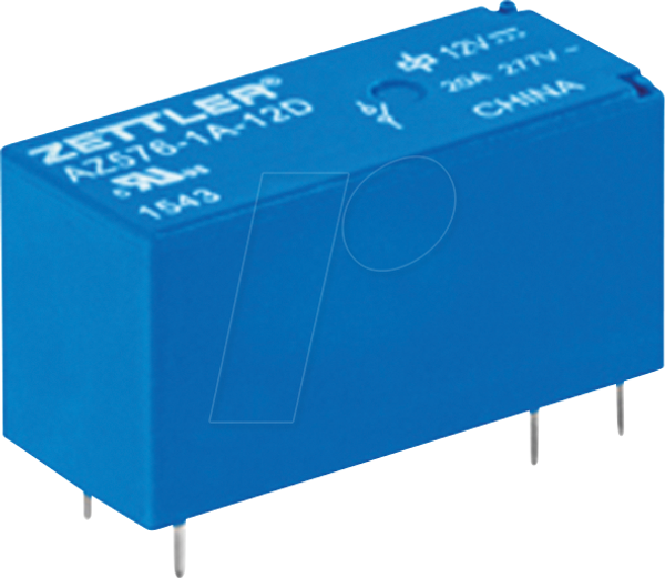 Miniatur-PowerRelay, 12 В DC, 20 A, 1 NO