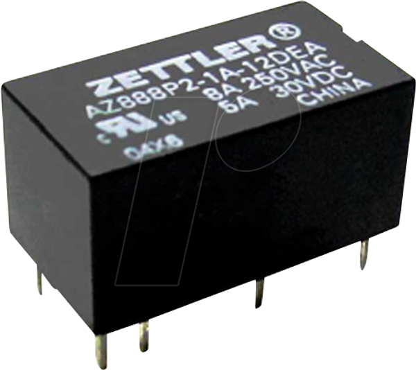PowerRelay, 24 В постійного струму, 8 А, 1 CO