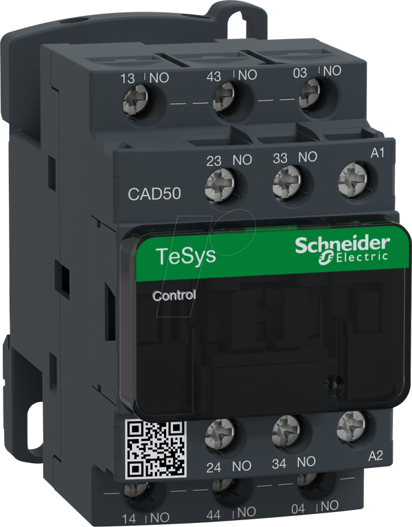 Допоміжний контактор, TeSys CAD, 5 NO, 230 В