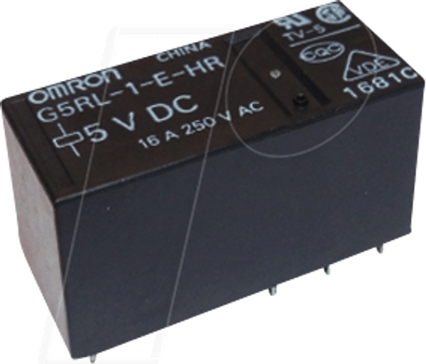 Силове реле G5RL, 1 CO, 230 В AC, 16 A