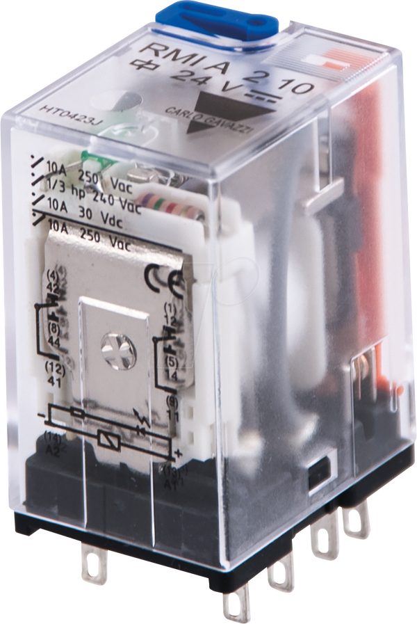 Промислове реле 10 A, 24 V DC, 2CO