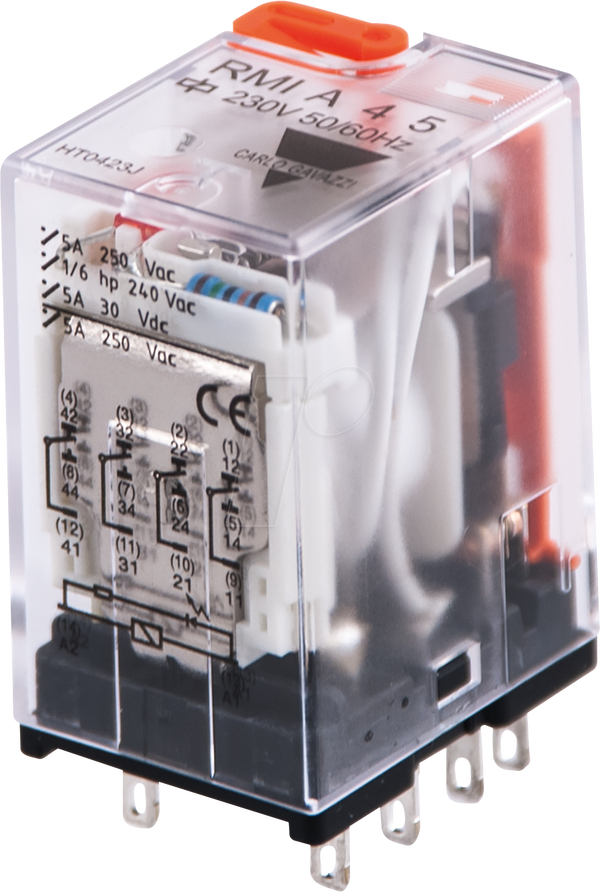 Industrierelais 5 A, 230 V AC, 4 CO