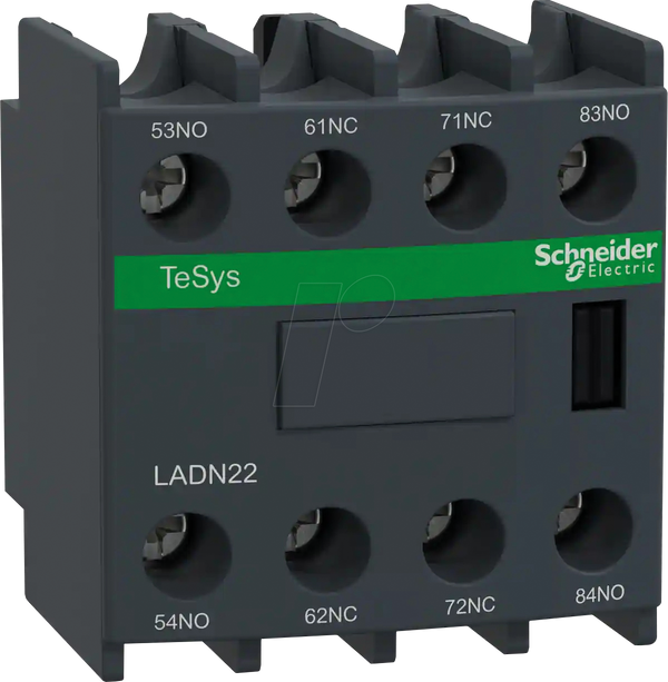 Блок допоміжних перемикачів, TeSys D, TeSys F, 2 NC, 2 NO