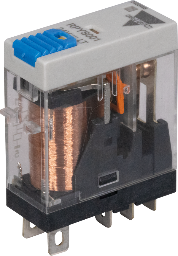 Промислове реле 10 A, 24 V DC, 1 перемикач