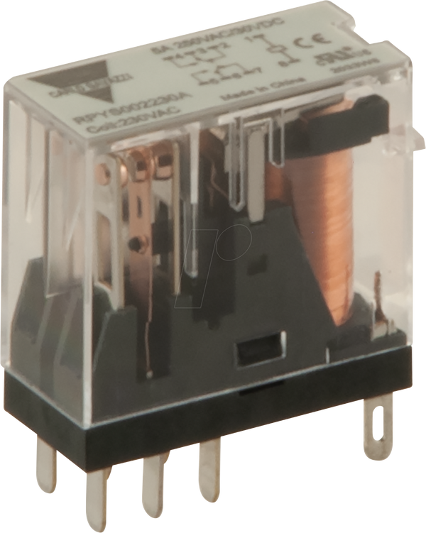 Industrierelais 5 A, 24 V AC, 2 CO