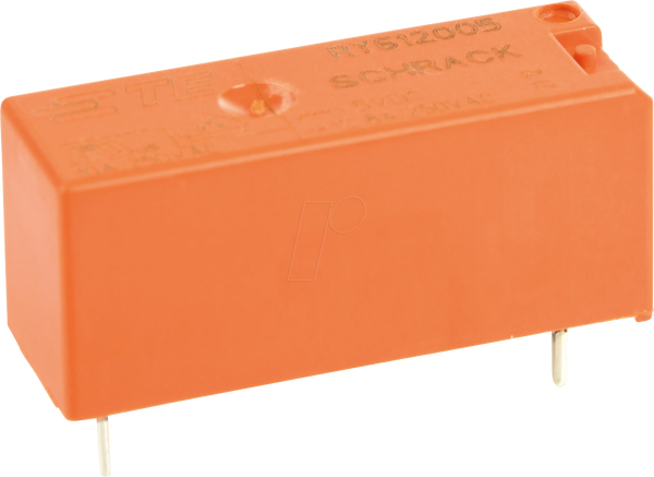 СИЛОВЕ РЕЛЕ SCHRACK RYII, 5 V DC, 8 A.