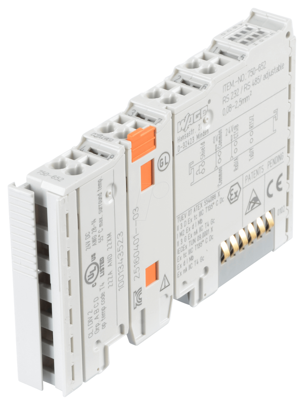 Послідовний інтерфейс RS-232 C/RS-485, світло-сірий