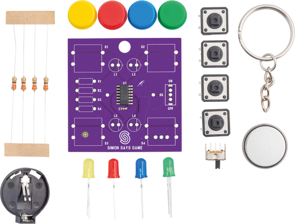 Комплект для паяння: Саймон каже, Attiny404