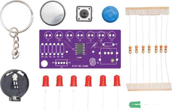 Комплект для паяння: Stop Me, Attiny404
