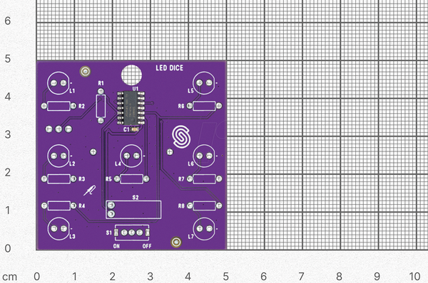 Комплект для паяння: світлодіодні кристали, Attiny404