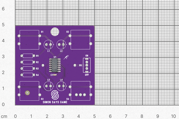 Комплект для паяння: Саймон каже, Attiny404