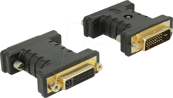 Адаптер Delock DVI 24+1 чоловічий > DVI 24+5 жіночий, емулятор EDID