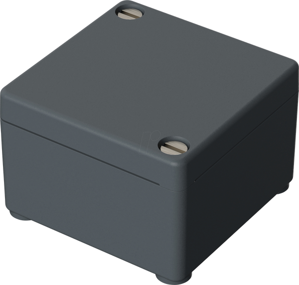Корпус з поліестеру, IP66, 55x55x37.5 мм