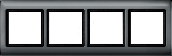 Рамка AQUADESIGN - 4-канальна, антрацит
