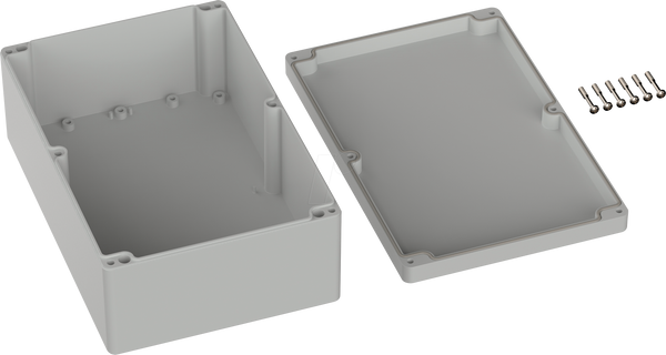 Промисловий корпус, 240,3 x 160,3 x 90 мм, IP66, світло-сірий