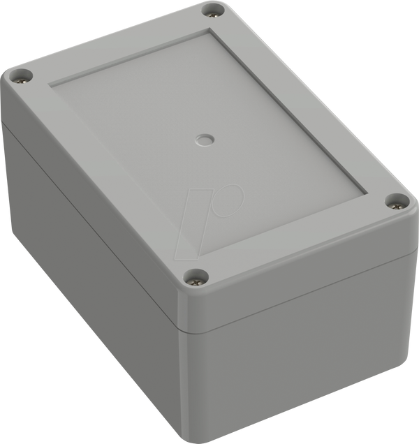 Промисловий корпус, 120 x 80 x 60,2 мм, IP66/IP68, світло-сірий
