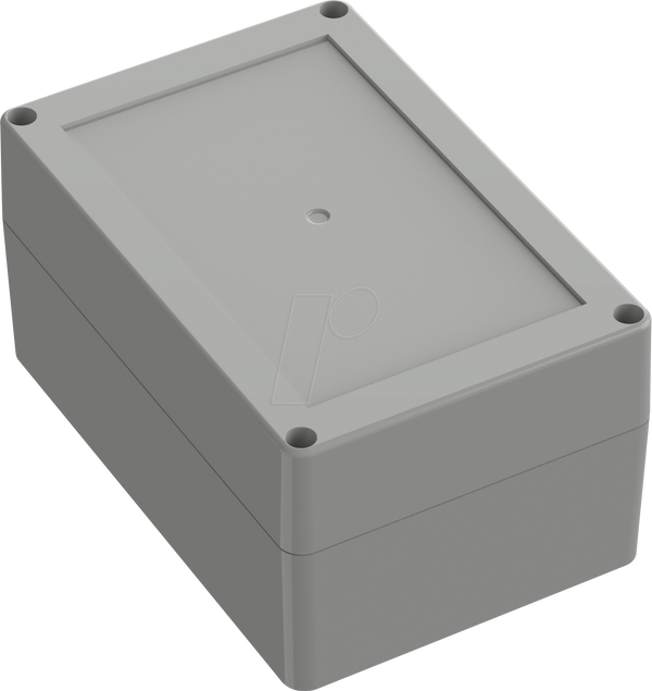 Промисловий корпус, 150 x 100 x 75 мм, IP66/IP68, світло-сірий