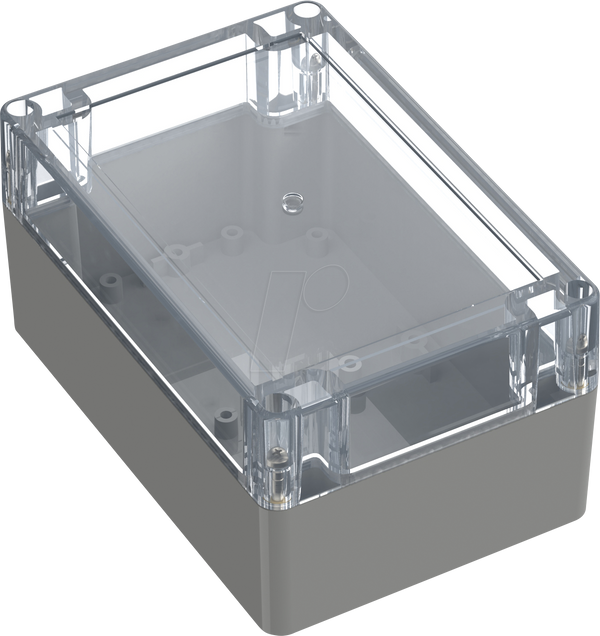 Промисловий корпус, 150 x 100 x 75 мм, IP66/IP68, світло-сірий