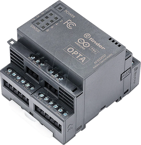 Arduino Opta Ext A0602, аналоговое расширение