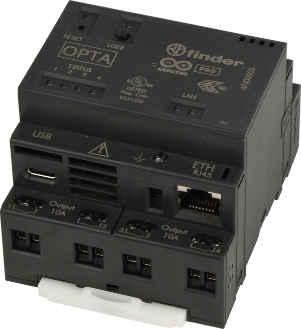 Arduino OPTA Lite, Ethernet, USB-C