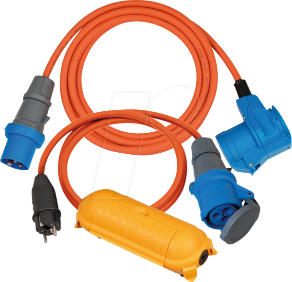 Brennenstuhl Campingadapter set / CEEadapter cable 1.5m