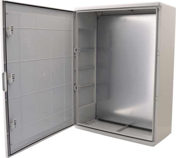 Настінний корпус IP65, 600 x 800 x 260 мм, сірий