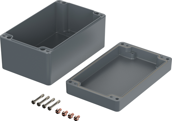 Alu enclosure,160x100x81mm,IP66
