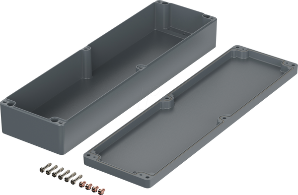Alu enclosure,560x230x91mm,IP66
