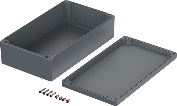 Alu enclosure,400x230x111mm,IP66