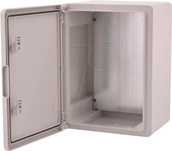 Настінний корпус IP65, 300 x 400 x 220 мм, сірий